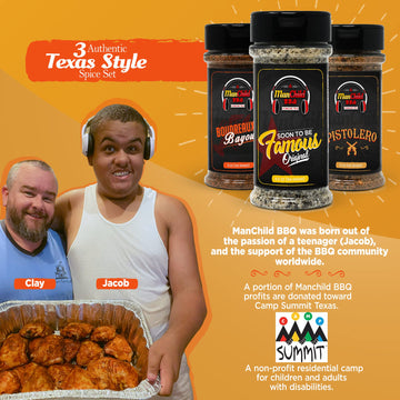 Five Star Seasonings BBQ Rub Gift Set | All Natural Spice Dry Rubs | 1.67 oz (Pack of 3) for Pork, Beef, Chicken, Ribs, Steak, Seafood