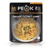 Peak Refuel Chicken Coconut Curry Freeze Dried Backpacking And Camping Food Amazing Taste & Quality High Protein Real Meat