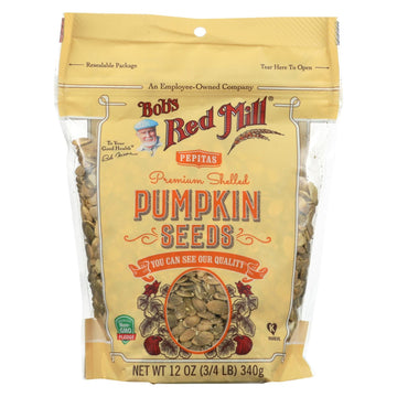 Bobs Red Mill Seeds Pumpkin Pack Of 6 Size 12 Oz (Gluten Free Kosher)