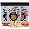Taos Bakes - Wild Blueberry & Cinnamon Granola - Crunchy Granola Breakfast Snack - Gluten Free, No GMOS, No Fillers - 10 oz (Pac
