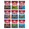 DAVIDs Sunflower Seeds, Assorted Flavors, Variety Pack 5.25 Oz Bags, 9 Count