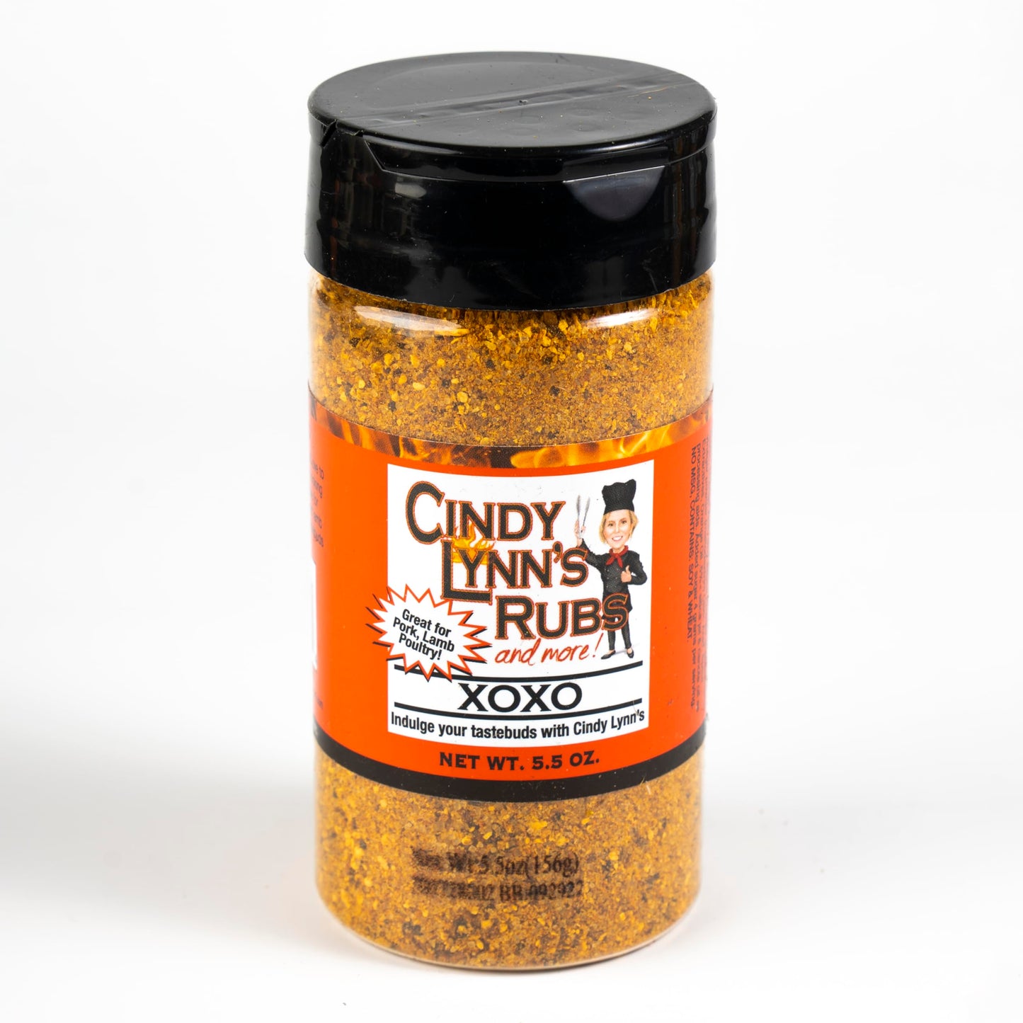 Cindy LynnS Xoxo Dry Rub And Seasoning - Bring The Love With Our Unique Blend Of Sweet And Umami Flavors To Pork Poultry & Lamb - All-Natural Flavors - Great For Grilling And Aromatic Use (5.5Oz)