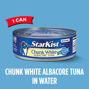 Starkist Chunk White Albacore Tuna In Water, 5 Ounce