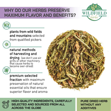 4 Oz Alfalfa Leaf Alfalfa Herb Tea (Medicago Sativa) - 113G Tea Bags Herbal
