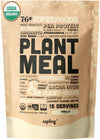 Plant Meal Replacement Shake - Vanilla - 25g of Plant Based Vegan Protein Powder, 76+ Organic Superfoods, Vitamins & Minerals, M