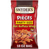 Snyder'S Of Hanover Pretzel Pieces, Hot Buffalo Wing, Party Size, 18 Oz