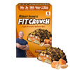FITCRUNCH Snack Size Protein Bars, Designed by Robert Irvine, World’s Only 6-Layer Baked Bar, Just 3g of Sugar & Soft Cake Core (Caramel Peanut)