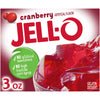 Jell-O Cranberry Gelatin Mix, 3 oz Boxes, Pack of 24, Model 10043000200077