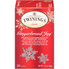 Twinings Gingerbread Joy Black Tea, 20 Count Pack Of 6, Individually Wrapped Tea Bags, Ginger & Cinnamon, Caffeinated