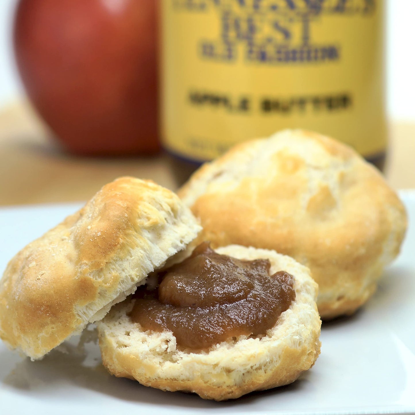 Tennessee'S Best No Sugar Added Apple Butter | Handcrafted In Small Batches | Gluten Free| Resealable Glass Jar