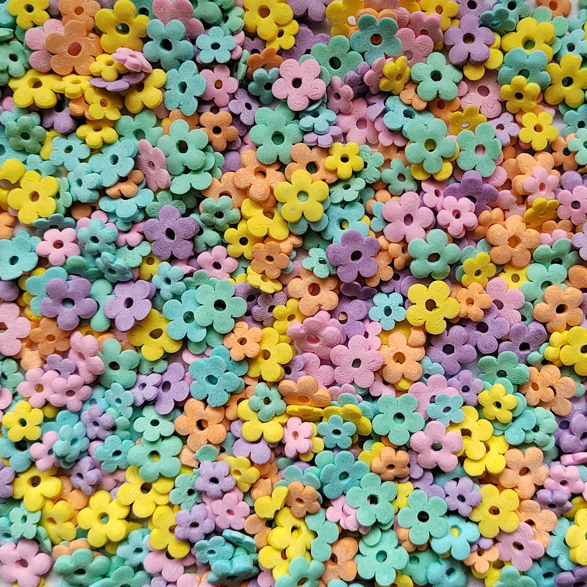 Homankit Edible Spring Flowers Sprinkles Ice Cream Sprinkle Sugar Candy Baking Cake Cupcake Toppers Cookie Donut Dessert Decorat