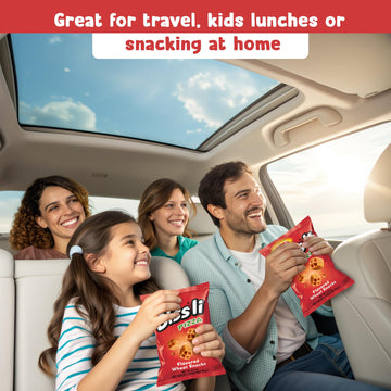 Bissli Pizza Flavored Crunchy Wheat Snack Perfect Lunch Snack for Kids & Adults 2.5oz Bag (Pack of 24)