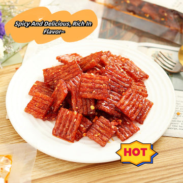 Latiao Gift Pack Spicy Gluten Chinese Speciality Leisure Food Vegan Food Made From Wheat Flour Chilli Spices High Chilli Noodles