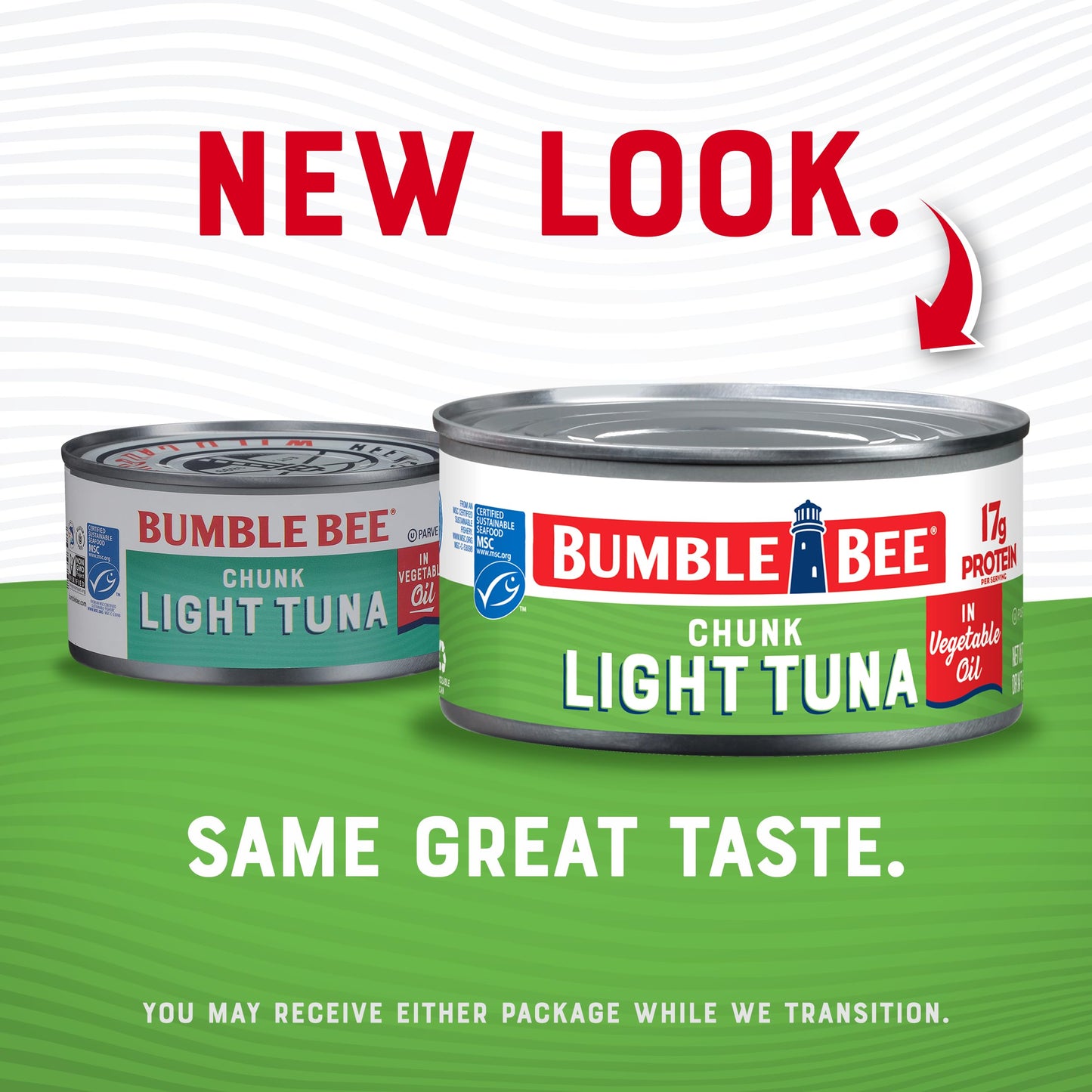 Bumble Bee Chunk Light Tuna In Oil, 12 Oz Can - Wild Caught Skipjack Tuna - 17G Protein Per Serving - Msc Certified Sustainable Seafood, Non-Gmo, Gluten Free, Kosher