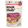 Snak Club Sweet and Salty Trail Mix with Peanuts, Butter Toffee Peanuts, M&MS Chocolate Candies, Toasted Corn, Honey Sesame Sti