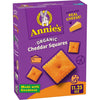 Annie'S Organic Cheddar Squares Baked Snack Crackers, Baked With Real Cheese, 11.25 Oz.