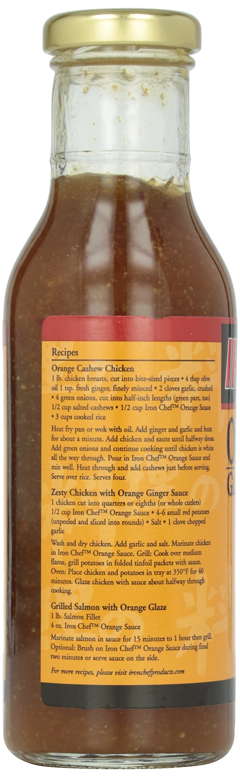 Iron Chef Orange Ginger Sauce, 15 Oz