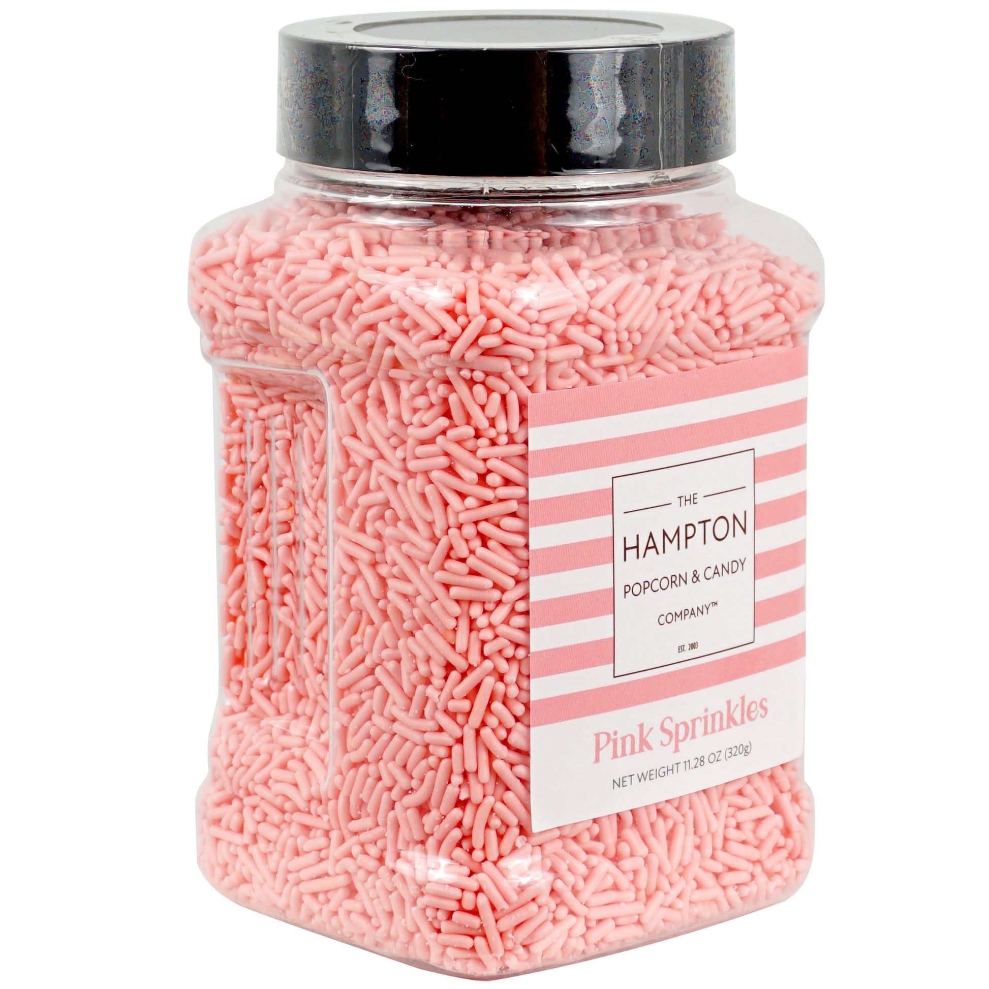 Pink Sprinkles Jimmies 11.28 oz, Pink Sprinkles For Cake Decorating, Cake Sprinkles, Sprinkles For Baking, Ice Cream & More, The