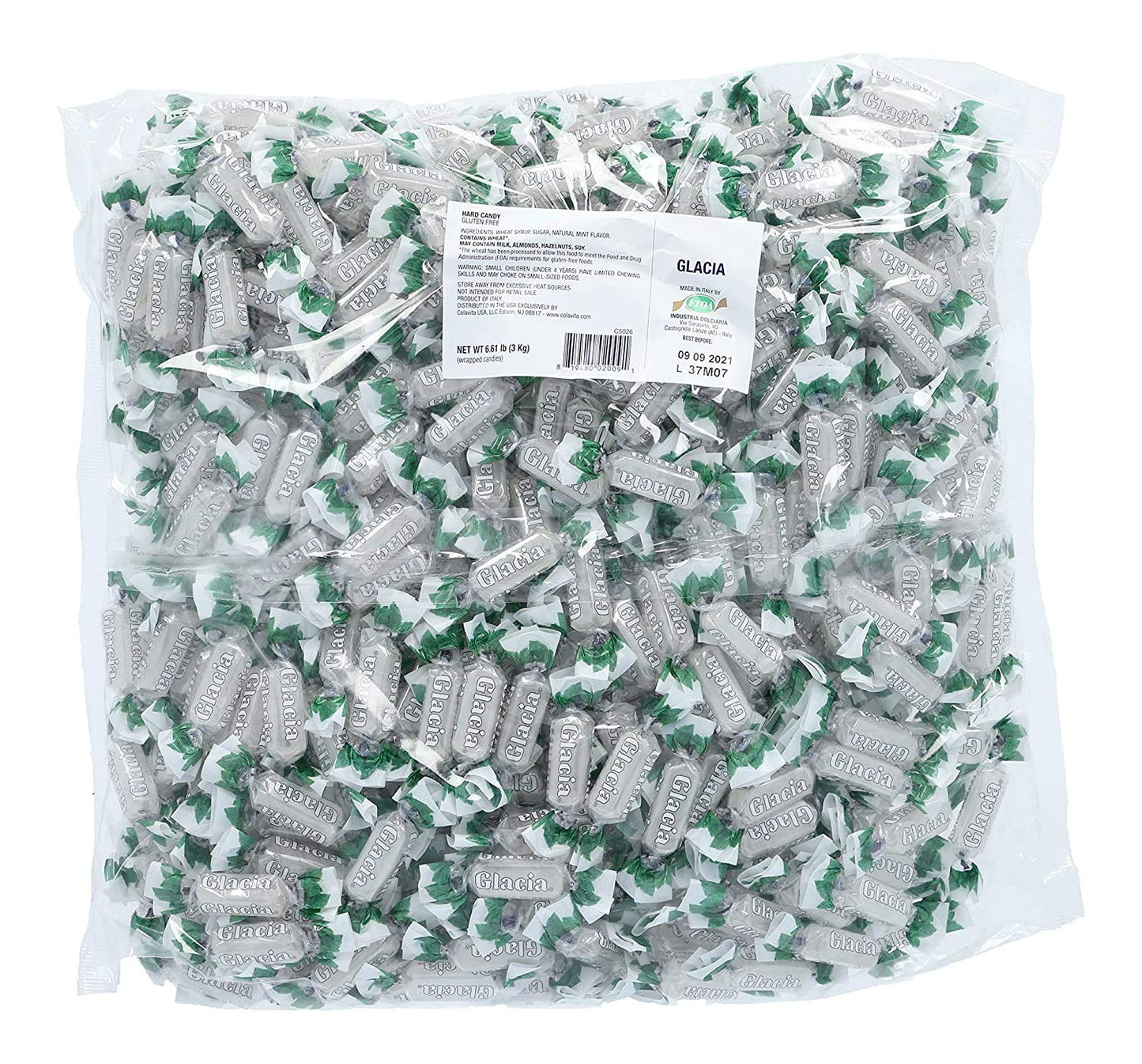 Fida Italian Hard Candy - Glacia Mints Bulk