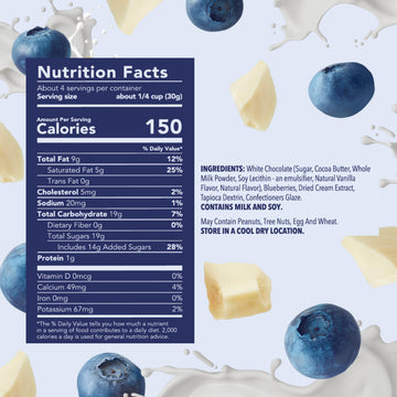 Tru Fru Premium Gourmet Freeze Dried Blueberries, 4.2 oz, Pack of 1, Model TFR11766