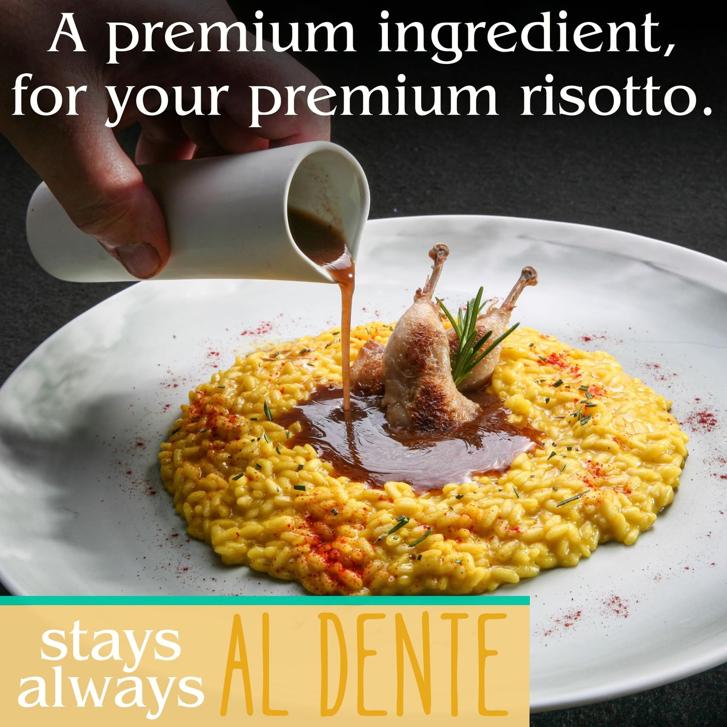 Italian Ultra Premium Carnaroli Rice For Risotto - Made In Italy Risotto Rice Selection ''Selezione I Fontanili'' (2.2 Lb. Bag)