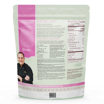 Better Batter Artisan Multipurpose Flour Blend, Certified Gluten-Free, Non-Gmo, Vegan Friendly, Kosher, Top 10 Allergen Free, Cup For Cup Baking Alternative To Regular Flour, Celiac Friendly, 2.5Lb