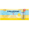 S.Pellegrino Essenza Lemon Lemon Zest Flavored Mineral Water, 11.15 Fl Oz. Cans (24 Count)