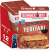 Bumble Bee Teriyaki Seasoned Tuna Pouches, 2.5 oz, Pack of 12, Wild Caught, 17g Protein per Serving