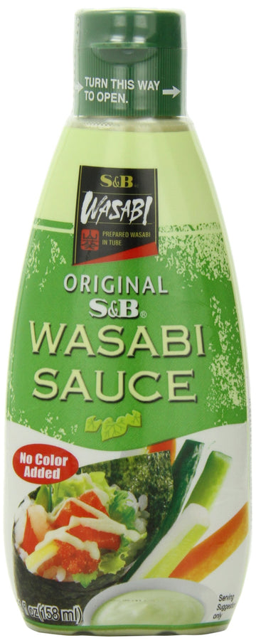 S&B Wasabi Sauce, 5.3-Ounce