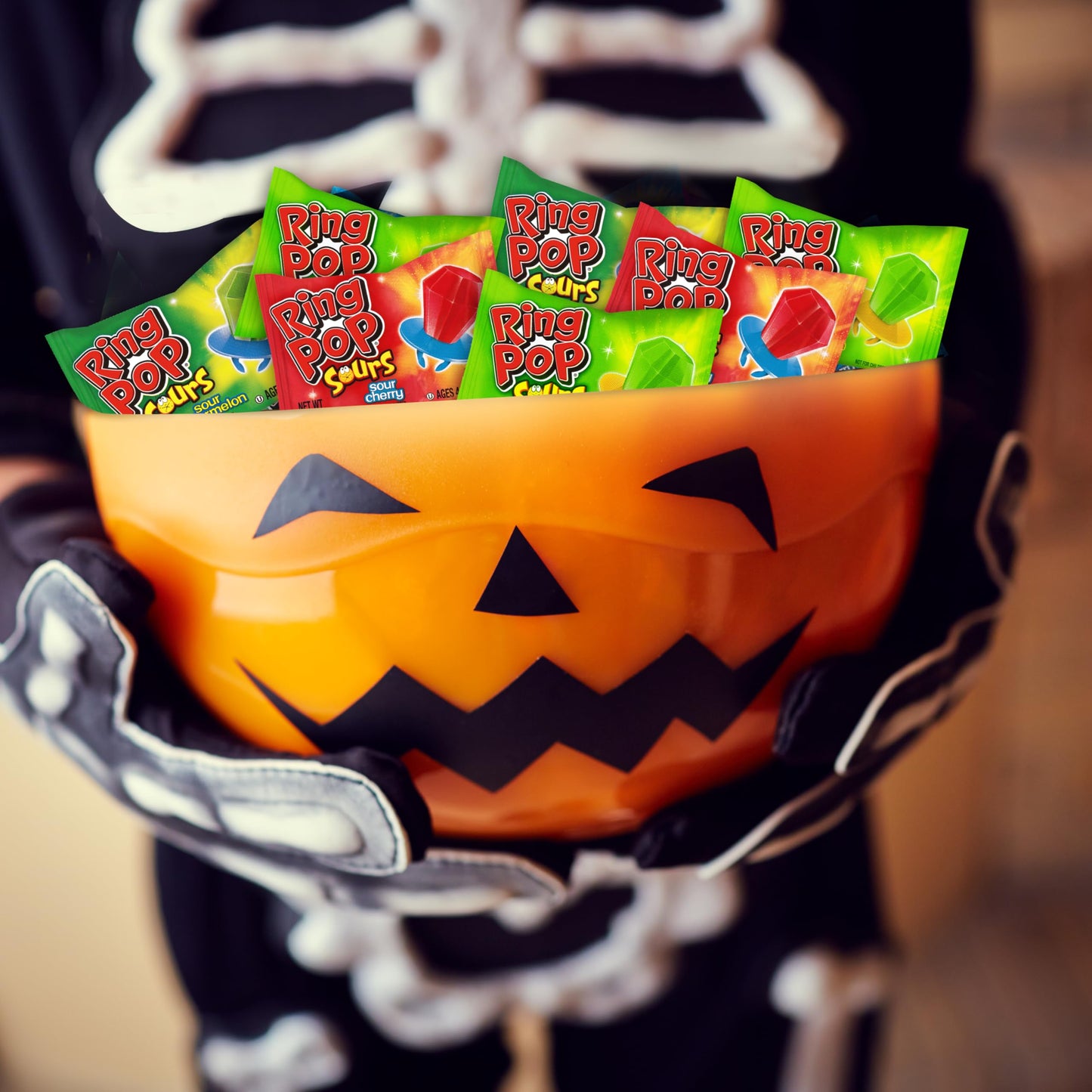 Ring Pop Sours Individually Wrapped Bulk Lollipop Variety Party Pack – 30 Count Lollipop Suckers W/ Assorted Flavors For Kids - Fun Sour Candy Bulk For Birthdays, Party Favors, & Celebrations