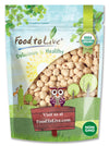 Organic Raw Blanched Hazelnuts, 4 Pounds - Non-GMO Filberts, No Skin, Unsalted, Unroasted, Vegan, Bulk Nuts. Good Source of Prot