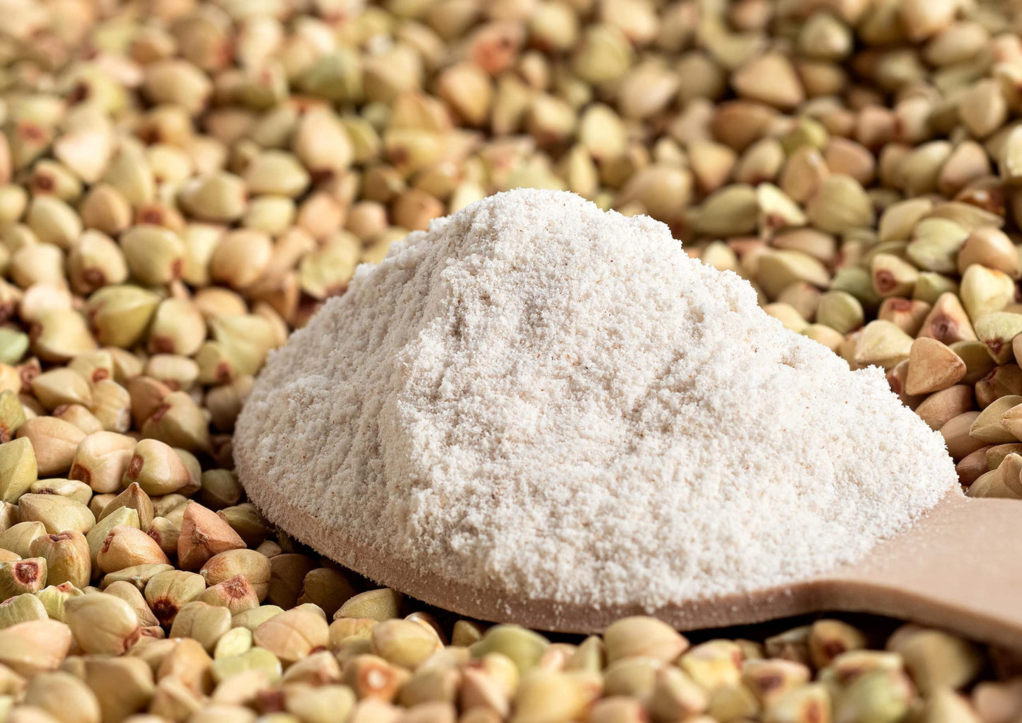 Food To Live Organic Hulled Buckwheat Flour, 16 Pounds Non-Gmo, Finely Milled Raw Groats, Kosher, Vegan Powder. Good Source Of F