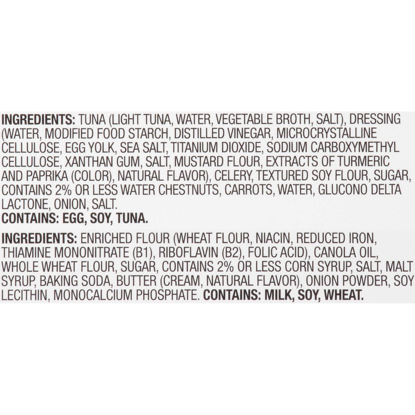 Bumble Bee Snack On The Run Fat-Free Tuna Salad With Crackers Kit- Ready To Eat, Spoon Included - Wild Caught Tuna - Shelf Stable & Convenient Protein Snack, 3.5 Ounce Boxes (Pack Of 12)