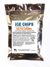 ICE CHIPS Xylitol Candy, Salted Caramel, Low Carb, Gluten Free, 5.28 oz Resealable Pouch