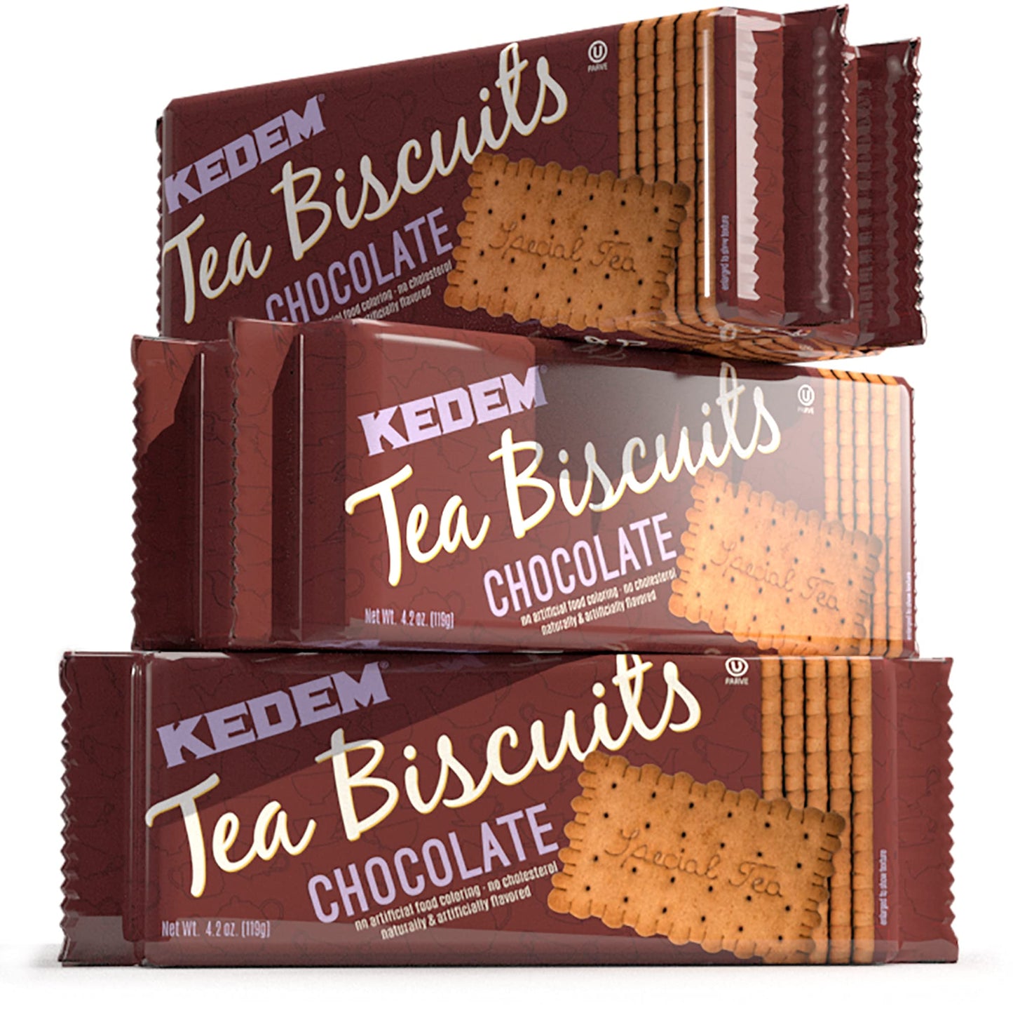 Kedem Chocolate Tea Biscuits 4.2 Oz (6 Pack)