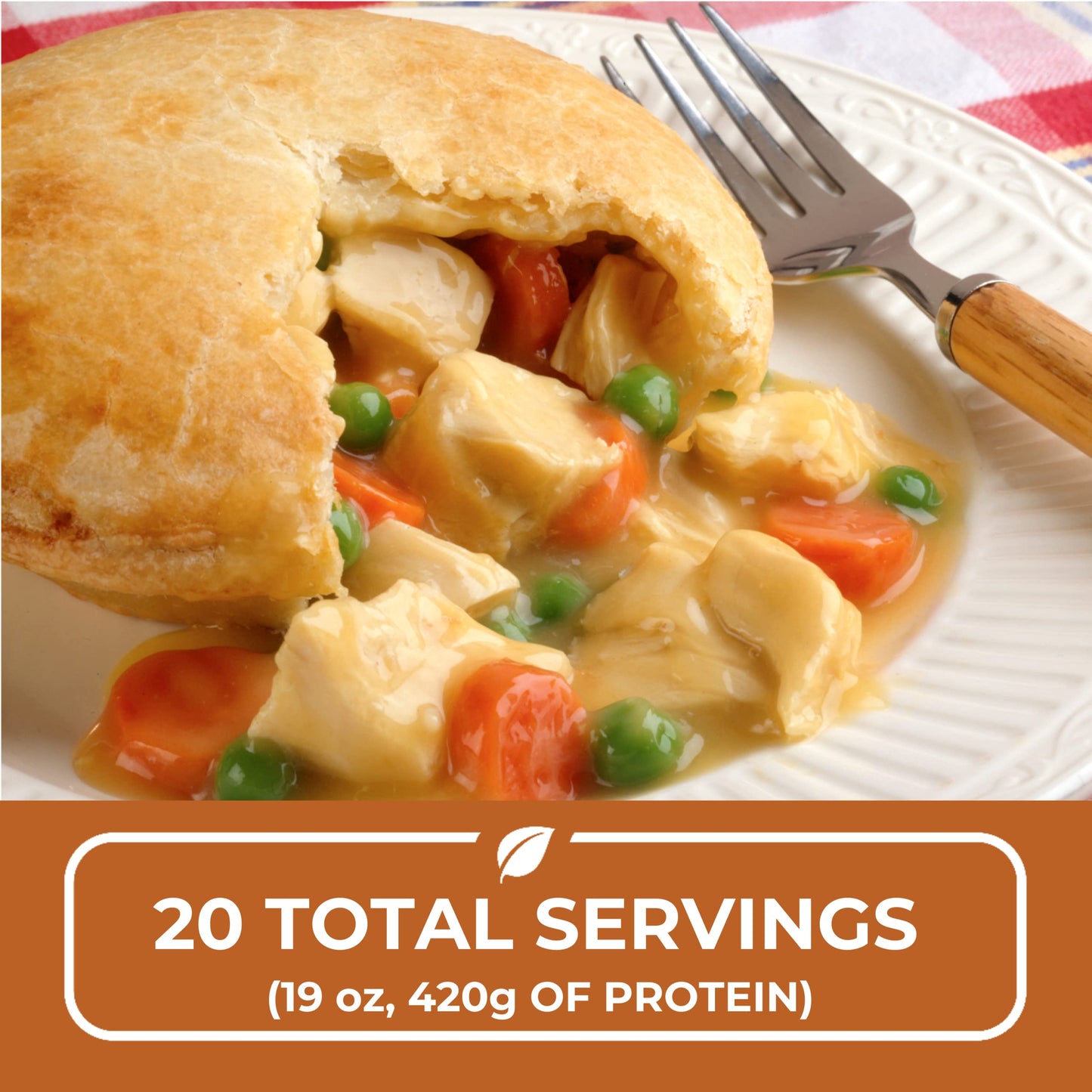 Nutristore Freeze Dried Chicken, Emergency Survival Bulk Food Storage, Premium Quality Meat, Perfect for Lightweight Backpacking