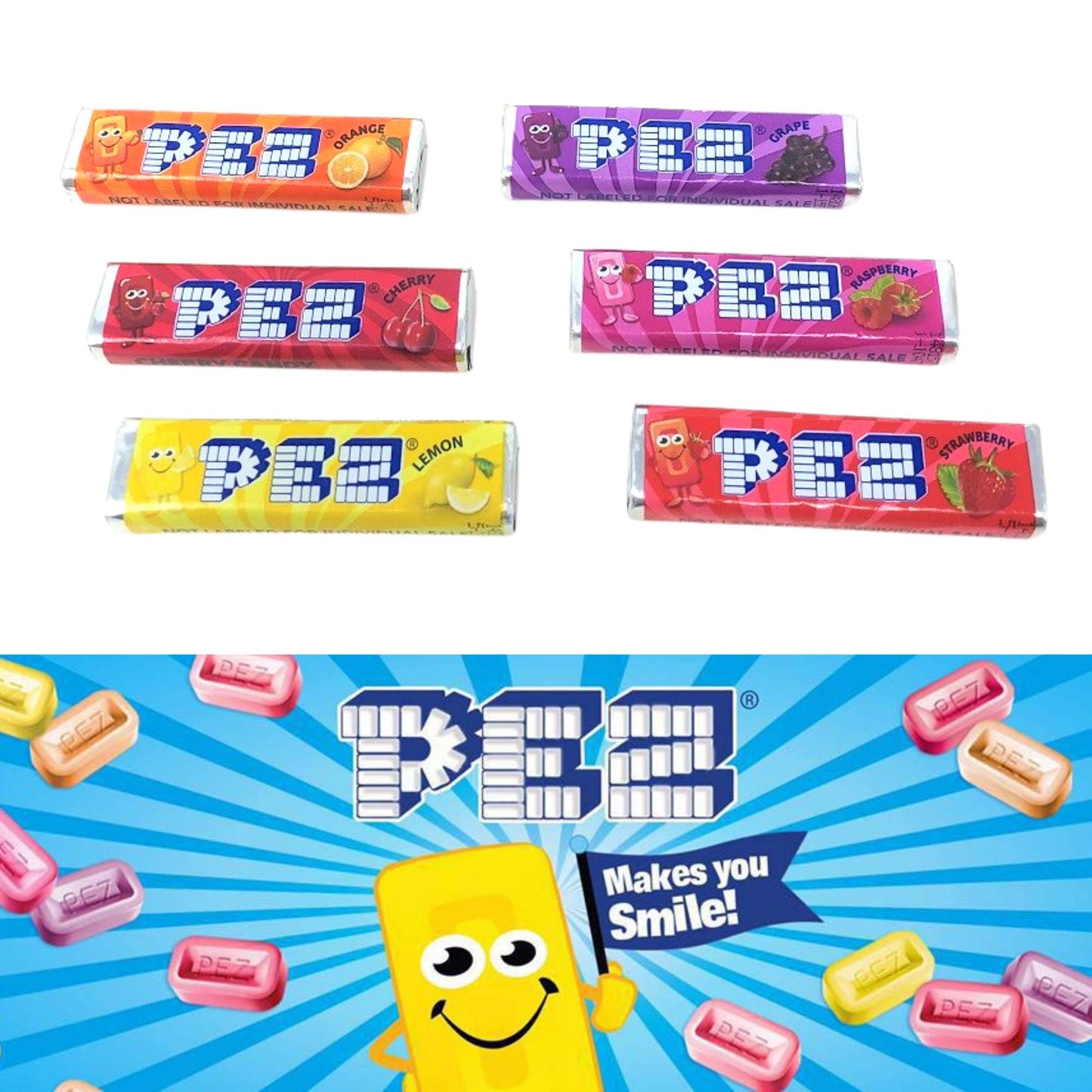 Pez Candy Refill Rolls, 11 Oz Variety Bag (Approx 35 Full Rolls In Each Bag)