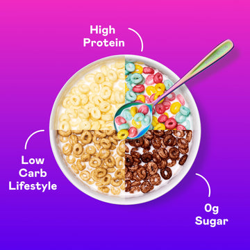 Magic Spoon Cereal, Variety 4-Pack Of Cereal - Keto & Low Carb Lifestyles, Gluten & Grain Free, High Protein, 0G Sugar