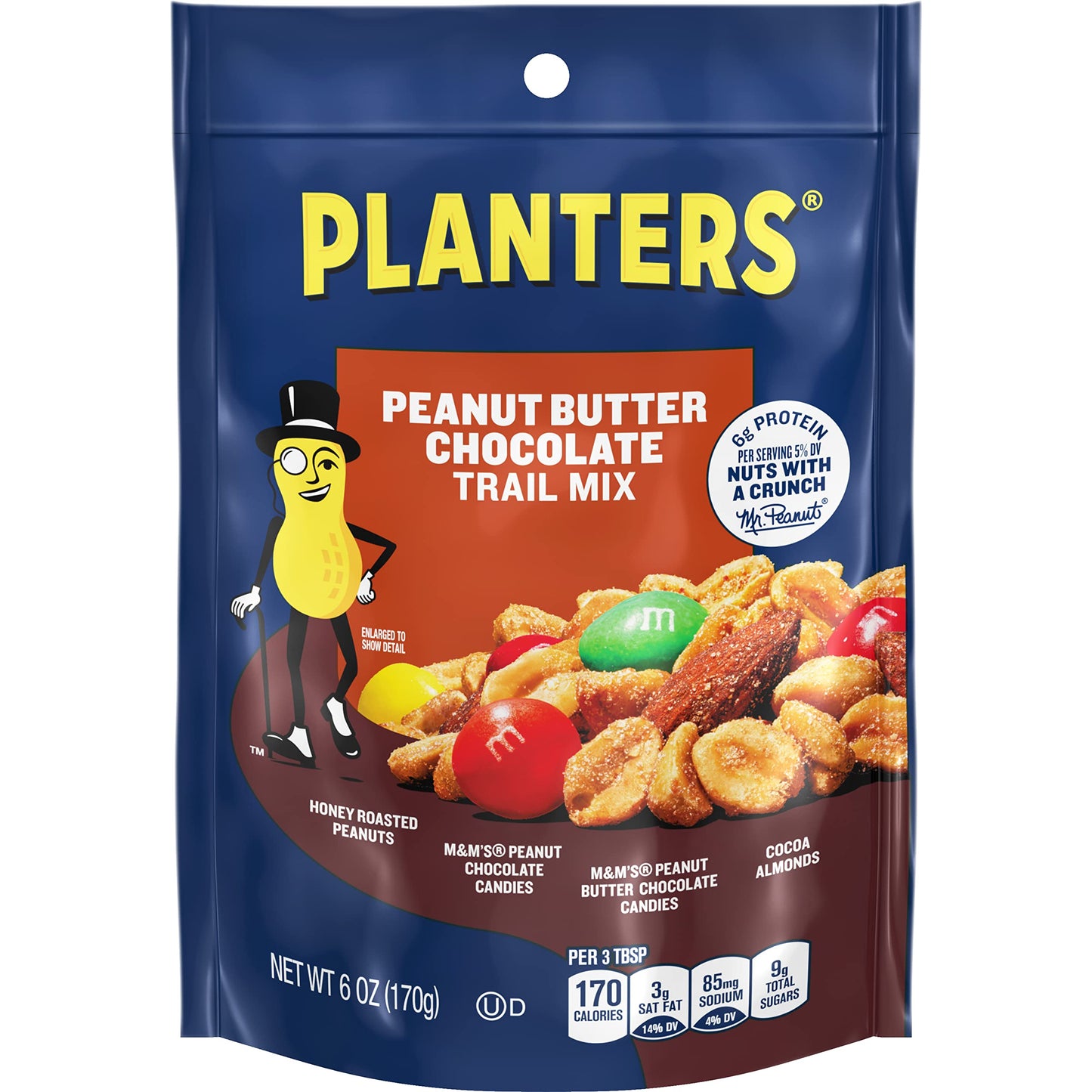Planters Peanut Butter chocolate Monster Trail Mix 6 oz