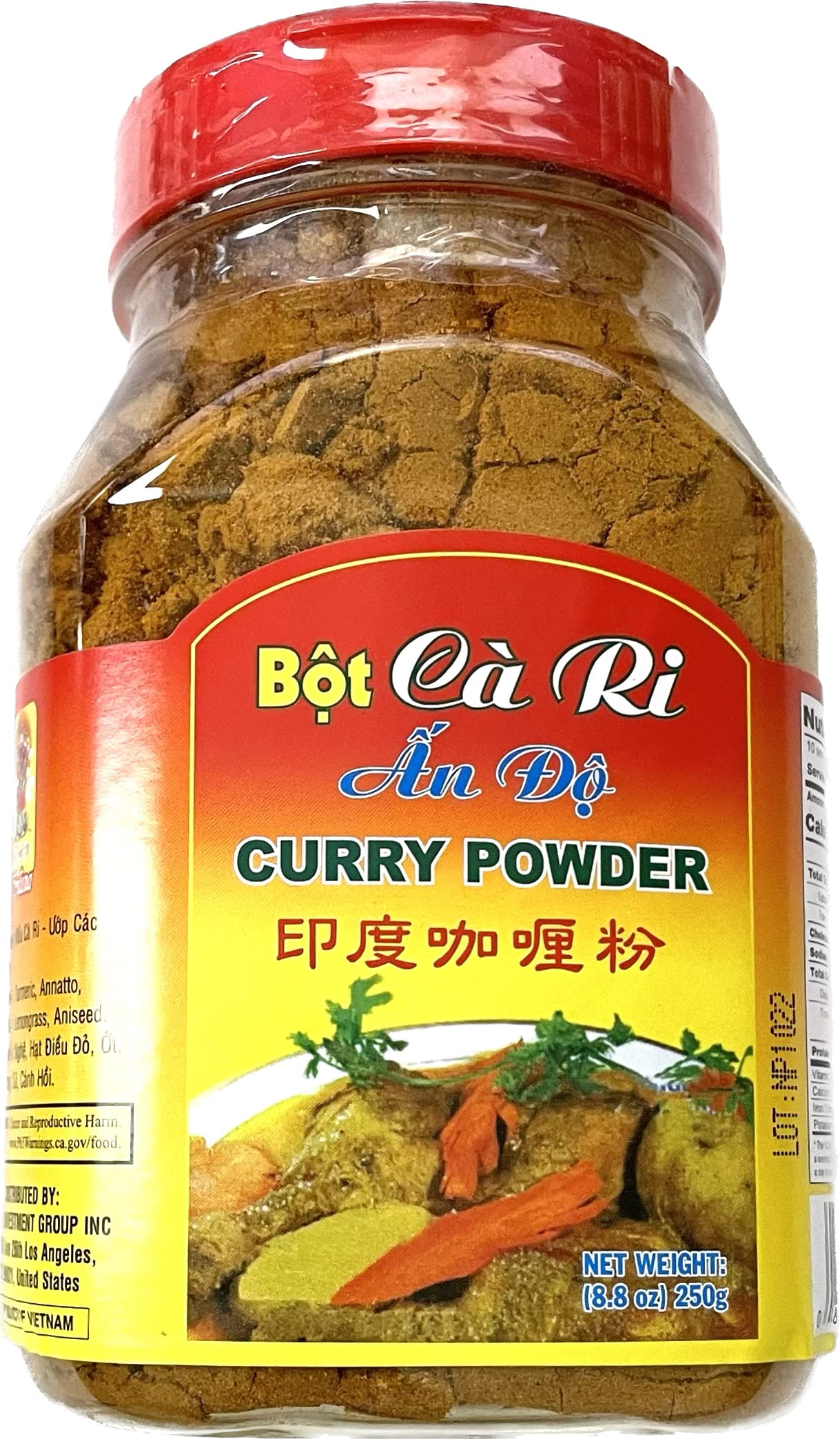 Fortuna Bot Ca Ri An Do (Curry Powder) - 8oz