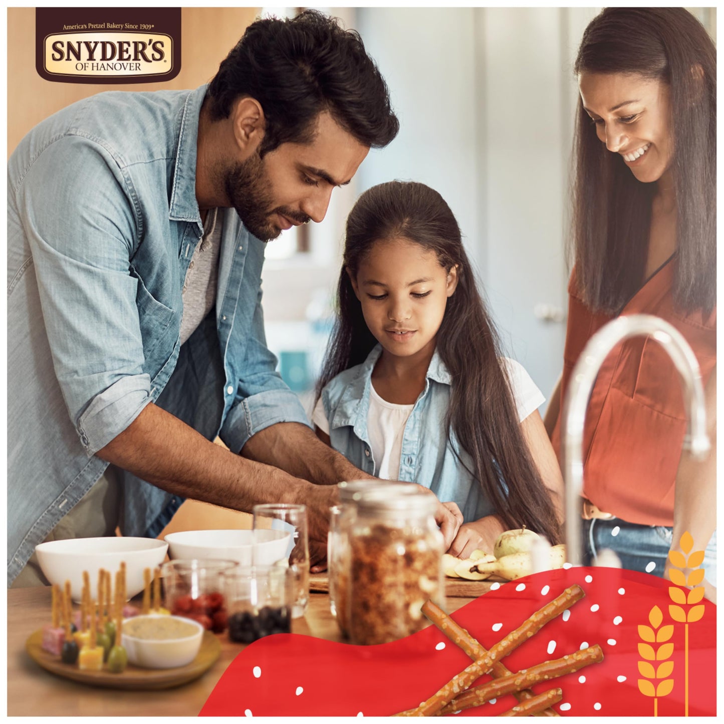 Snyder'S Of Hanover, Pretzel Dipping Sticks, 24 Oz Canister