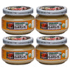 Emperor's Kitchen Organic Pureed Garlic, USDA Certified Organic, Ready to Use, Convenient for Cooking, 4.5 oz jar (pack of 4)