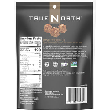 True North Crunch, Cashew, 5 Ounce (Pack Of 6)