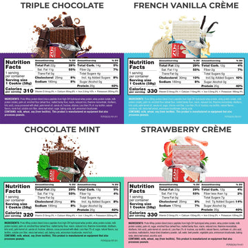 Power Crunch PRO Protein Wafer Bars, Variety Pack, in 4 Flavors 2.0 Ounce Bars (16 Count). High Protein