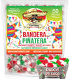 Mexican Coconut Candy 1 Pound Fiesta Pack - Authentic Dulce De Coco Banderitas Pinatera For A Sweet And Colorful Experience By D