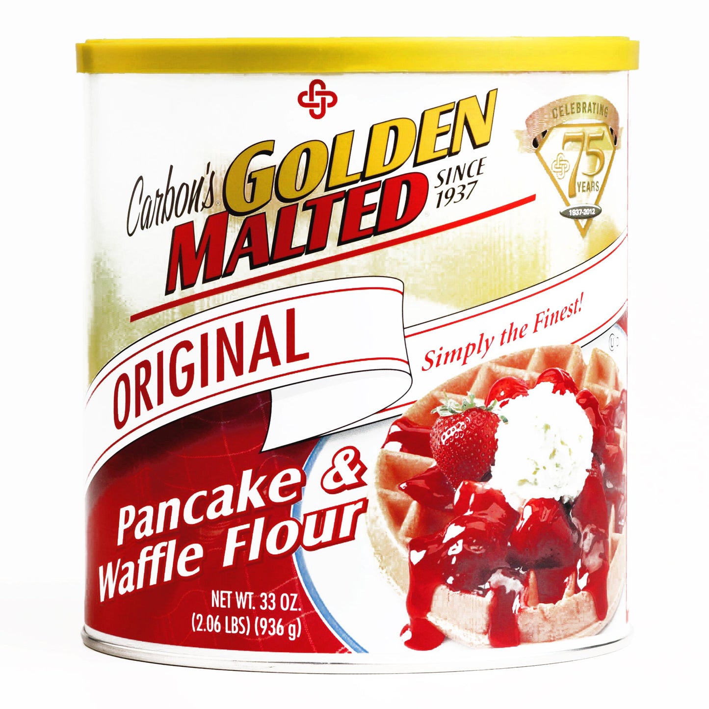 Carbons Golden Malted Pancake & Waffle Flour 33 oz each (1 Item Per Order, not per case)