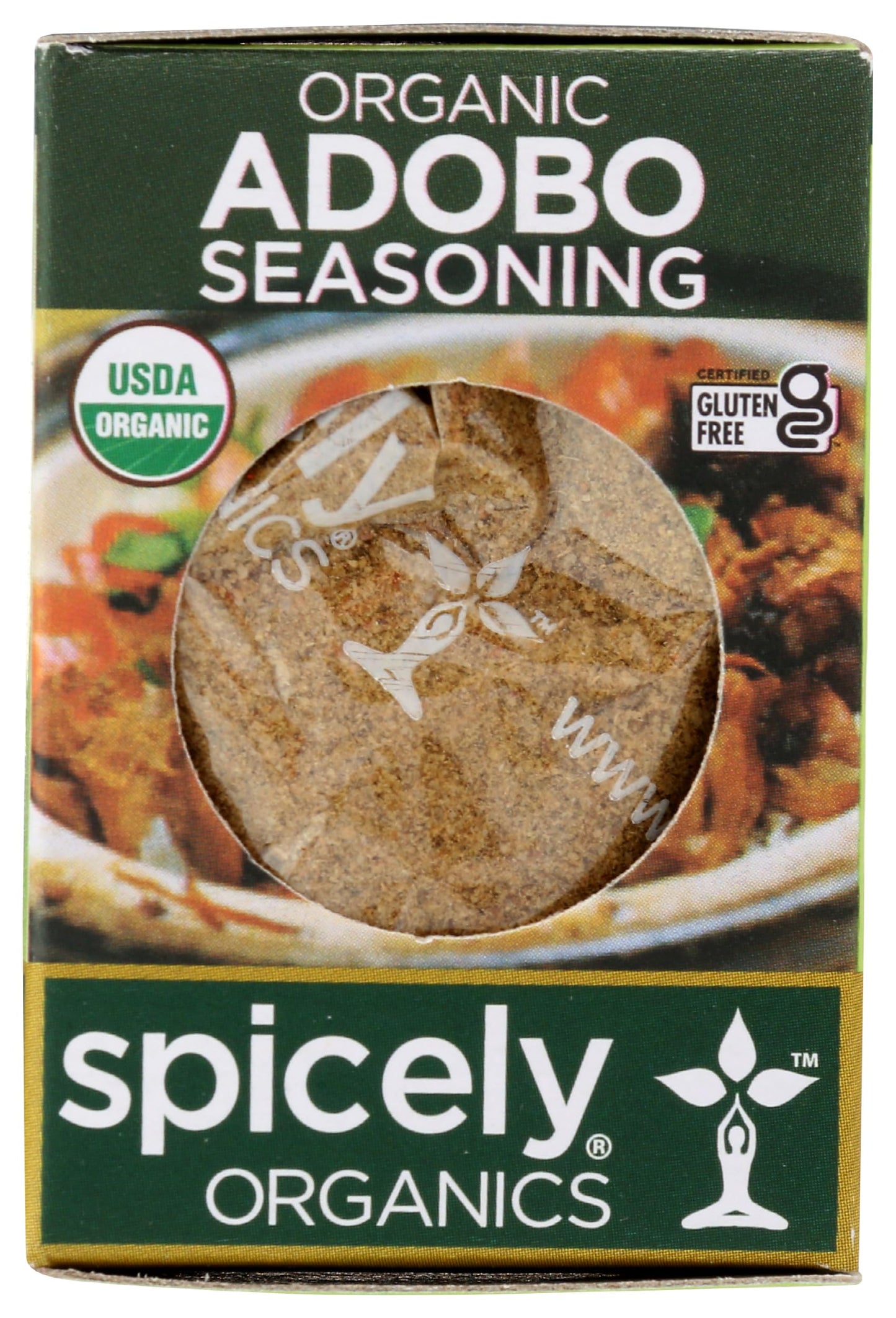 Spicely Organic Adobo Seasoning 0.4 Oz Certified Gluten Free