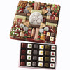 The Swiss Colony 43 Season Pleasers And Petits Fours Gift Bundle - Assorted Cheeses Chocolates Candies And Summer Sausage Meats Gourmet Chocolate And Swiss Creme Mini Layer Cakes
