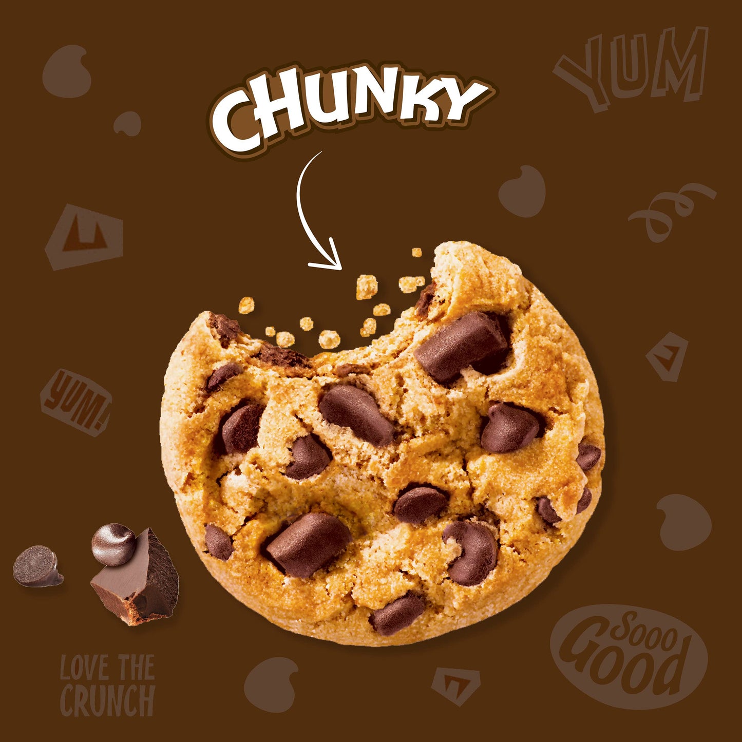 Chips Ahoy! Chunky Chocolate Chip Cookies, Party Size, 24.75 Oz