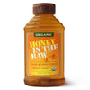 Organic Honey In The Raw 14 oz Squeeze Bottle Pure Raw & Unfiltered Honey No Additives Gluten and BPA Free USDA Certified for Coffee Tea Yogurt Baking and More